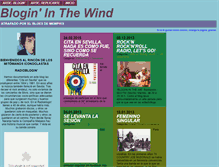 Tablet Screenshot of blogin-in-the-wind.es